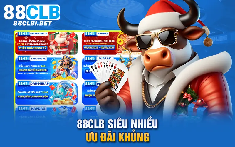 88clb siêu nhiều ưu đãi khủng